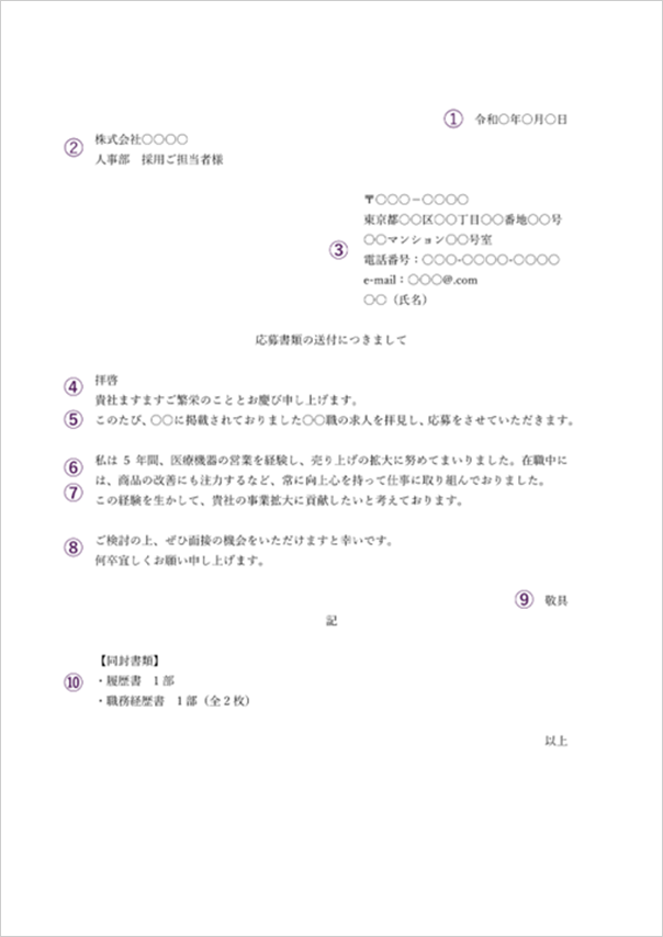 転職活動で送付状は必要？ 基本的なマナーや例文を紹介